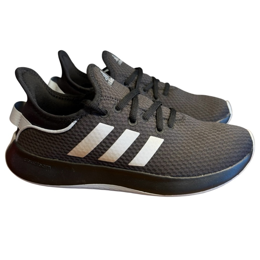 Adidas Cloudfoam SPW Black running shoes. Women’s. Size 7.